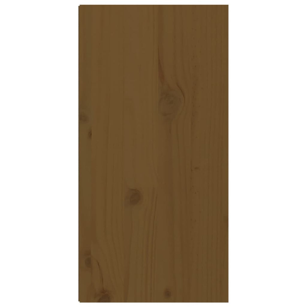 Wandkast 30x30x60 cm massief grenenhout honingbruin MeubelReus
