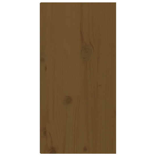 Wandkast 30x30x60 cm massief grenenhout honingbruin MeubelReus
