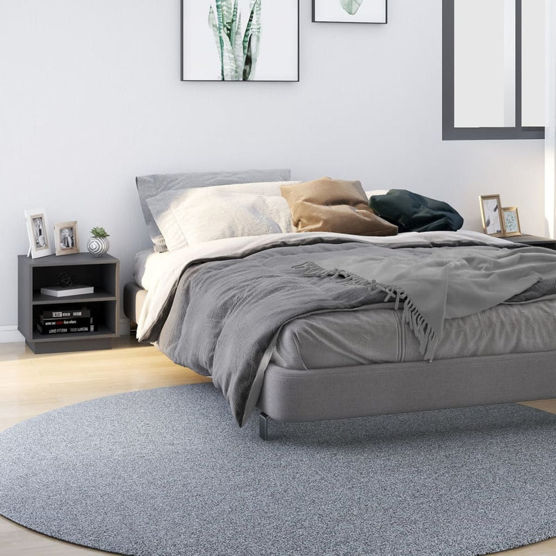 Nachtkastjes 2 st 40x34x40 cm massief grenenhout grijs MeubelReus