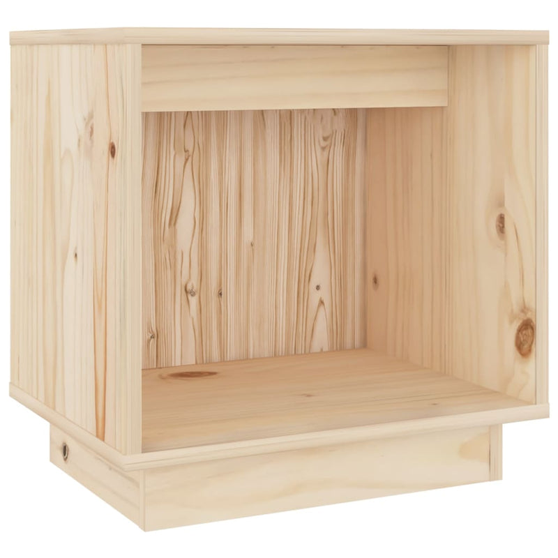 Nachtkastje 2 st 40x30x40 cm massief grenenhout MeubelReus