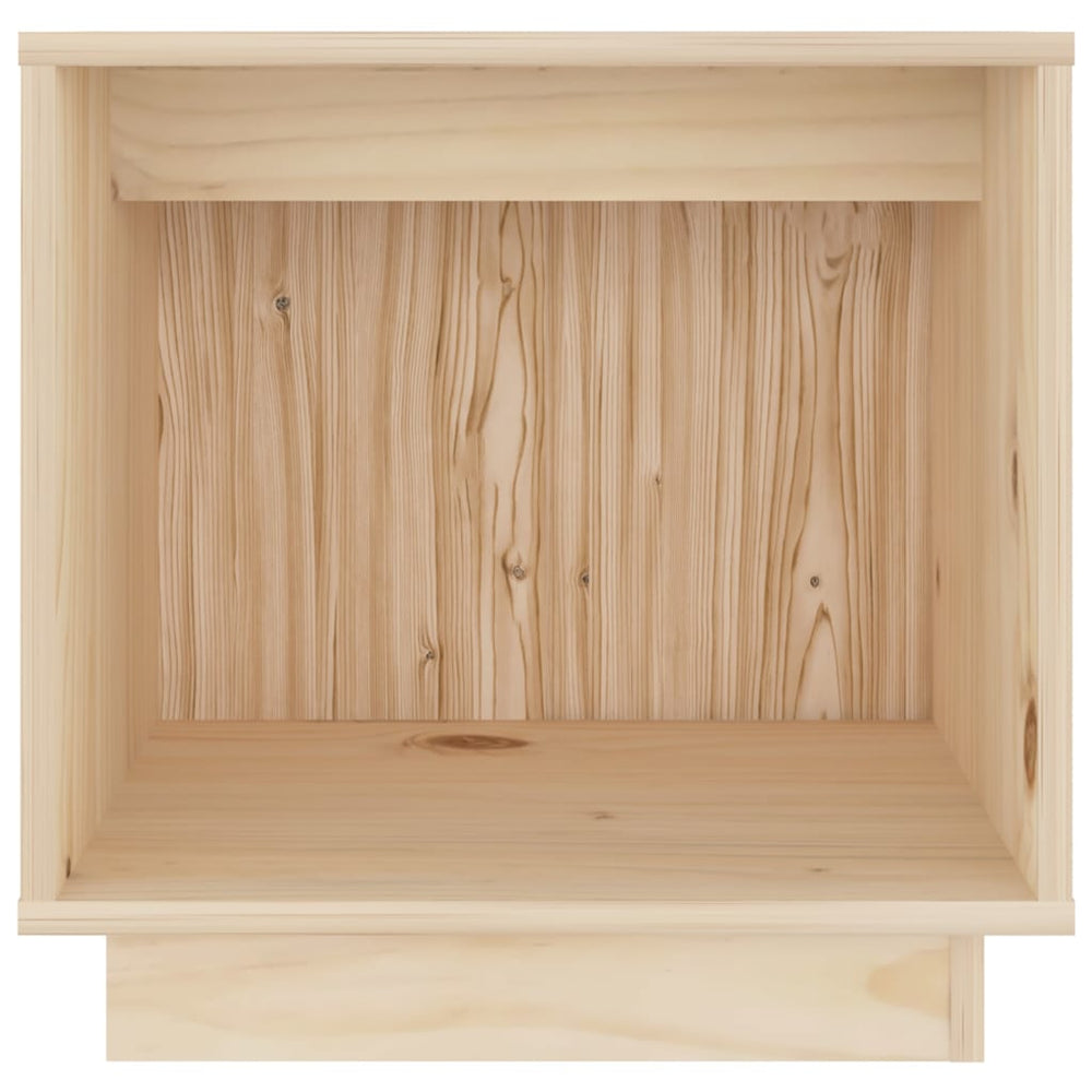 Nachtkastje 2 st 40x30x40 cm massief grenenhout MeubelReus