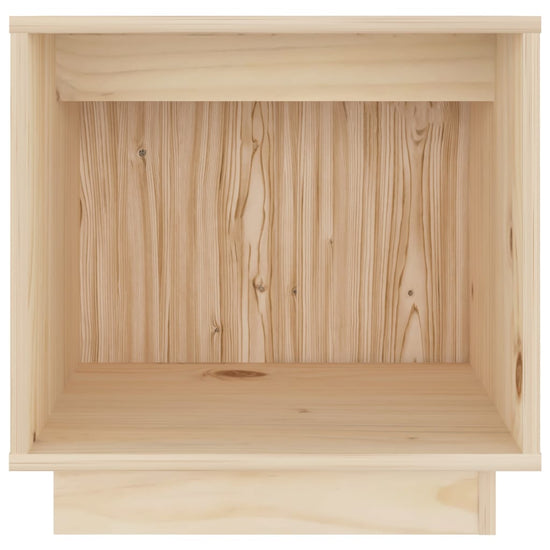 Nachtkastje 2 st 40x30x40 cm massief grenenhout MeubelReus