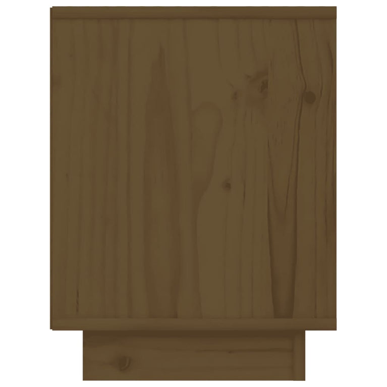 Nachtkastjes 2 st 40x30x40 cm massief grenenhout honingbruin MeubelReus