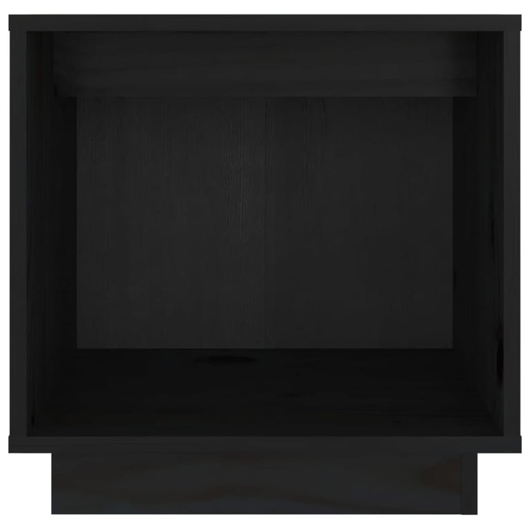 Nachtkastjes 2 st 40x30x40 cm massief grenenhout zwart MeubelReus