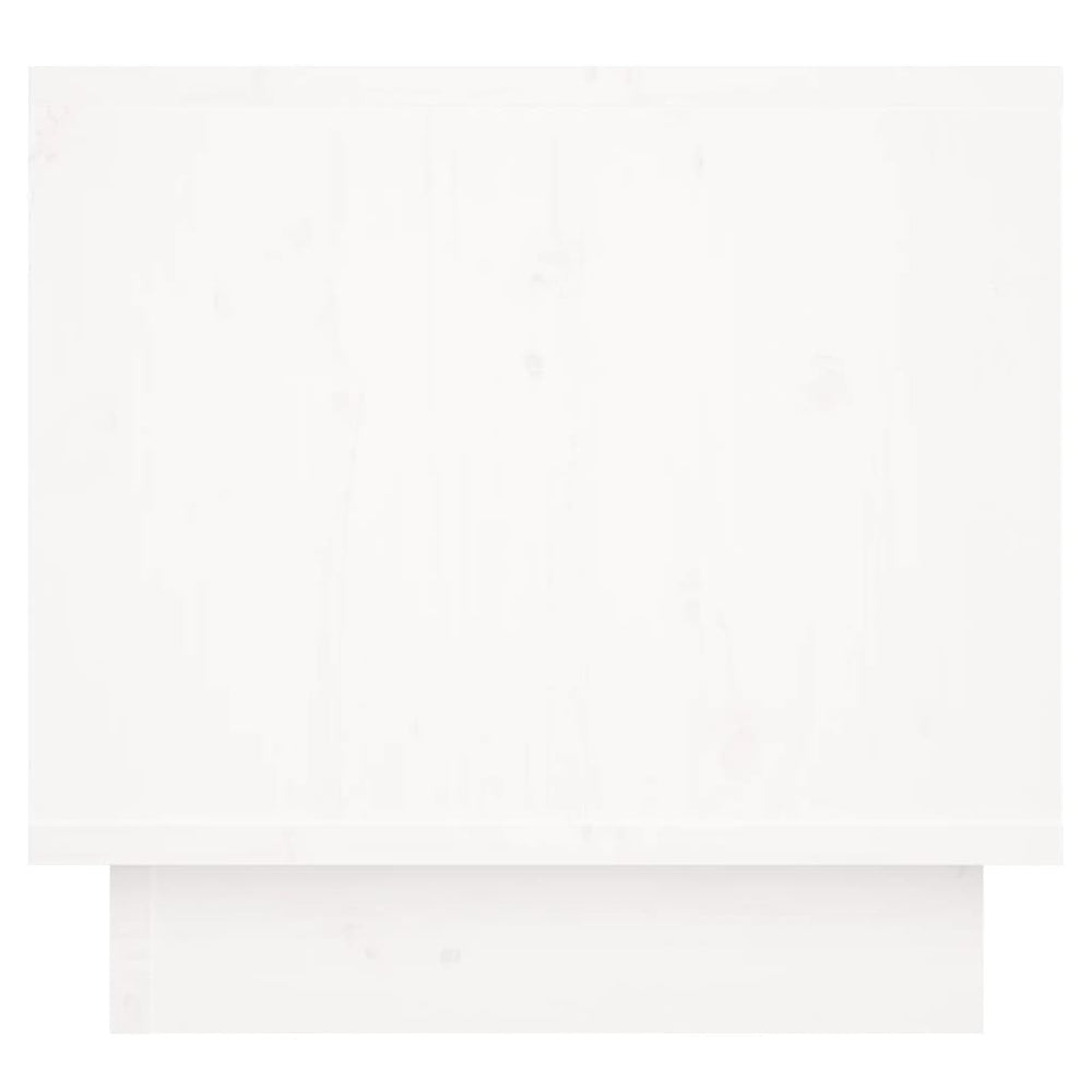 Nachtkastjes 2 st 35x34x32 cm massief grenenhout wit MeubelReus
