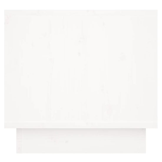Nachtkastjes 2 st 35x34x32 cm massief grenenhout wit MeubelReus