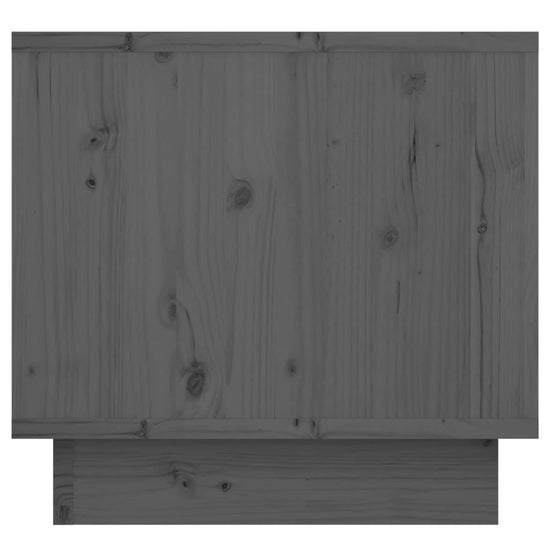 Nachtkastjes 2 st 35x34x32 cm massief grenenhout grijs MeubelReus