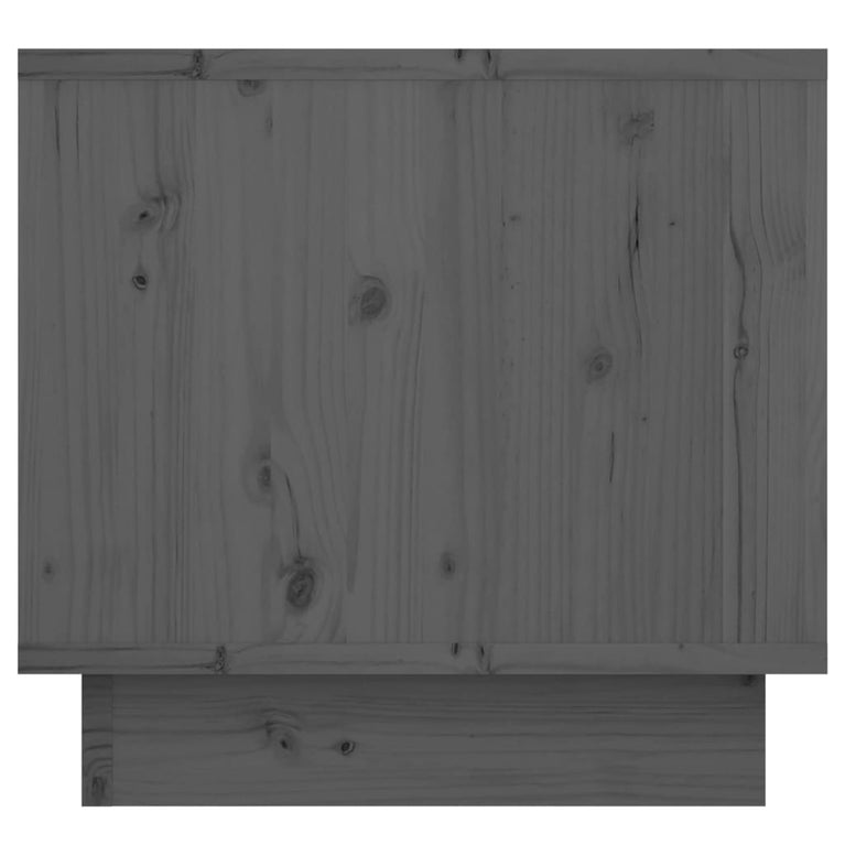 Nachtkastjes 2 st 35x34x32 cm massief grenenhout grijs MeubelReus