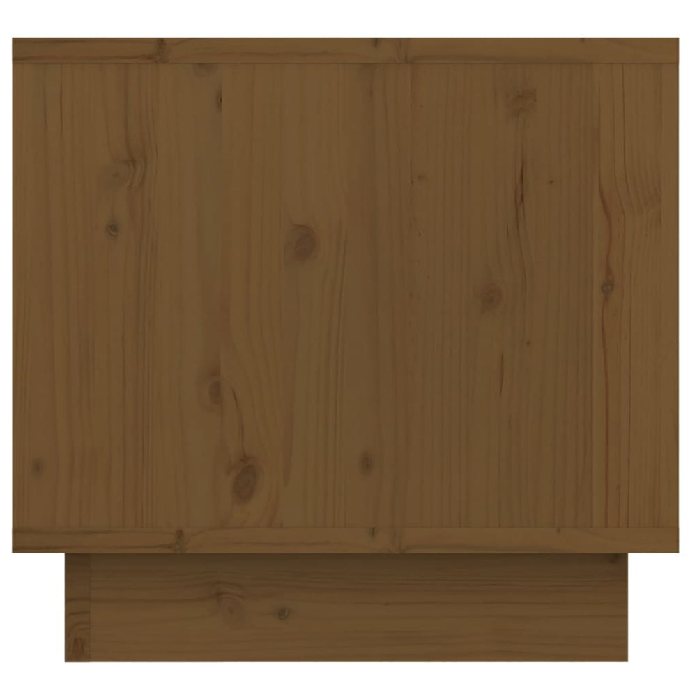 Nachtkastjes 2 st 35x34x32 cm massief grenenhout honingbruin MeubelReus