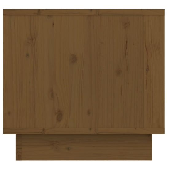 Nachtkastjes 2 st 35x34x32 cm massief grenenhout honingbruin MeubelReus
