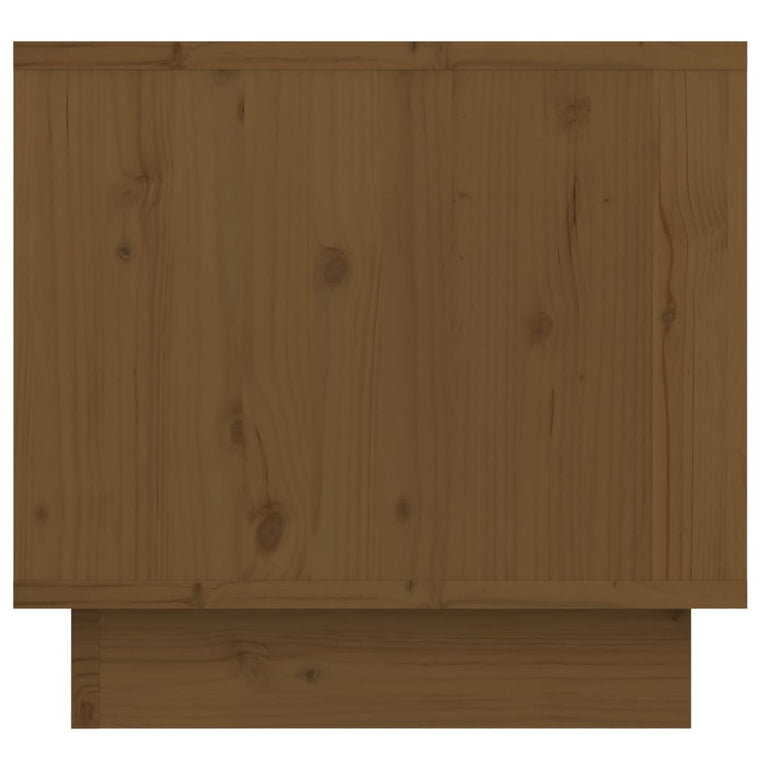 Nachtkastjes 2 st 35x34x32 cm massief grenenhout honingbruin MeubelReus