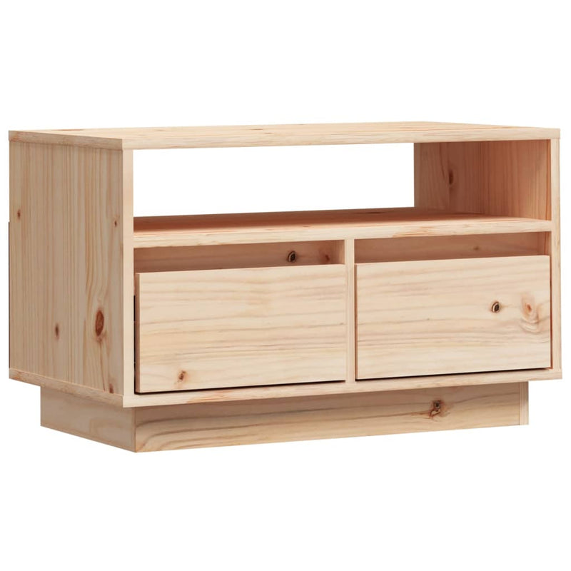 Tv-meubel 60x35x37 cm massief grenenhout MeubelReus