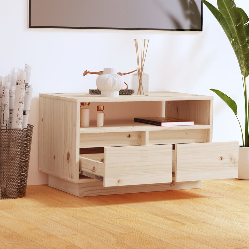 Tv-meubel 60x35x37 cm massief grenenhout MeubelReus