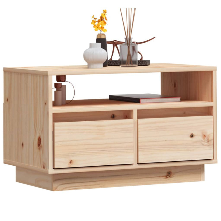 Tv-meubel 60x35x37 cm massief grenenhout MeubelReus