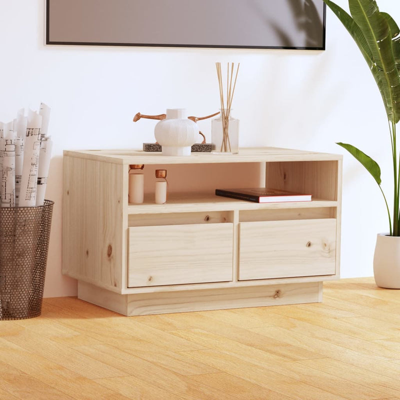 Tv-meubel 60x35x37 cm massief grenenhout MeubelReus
