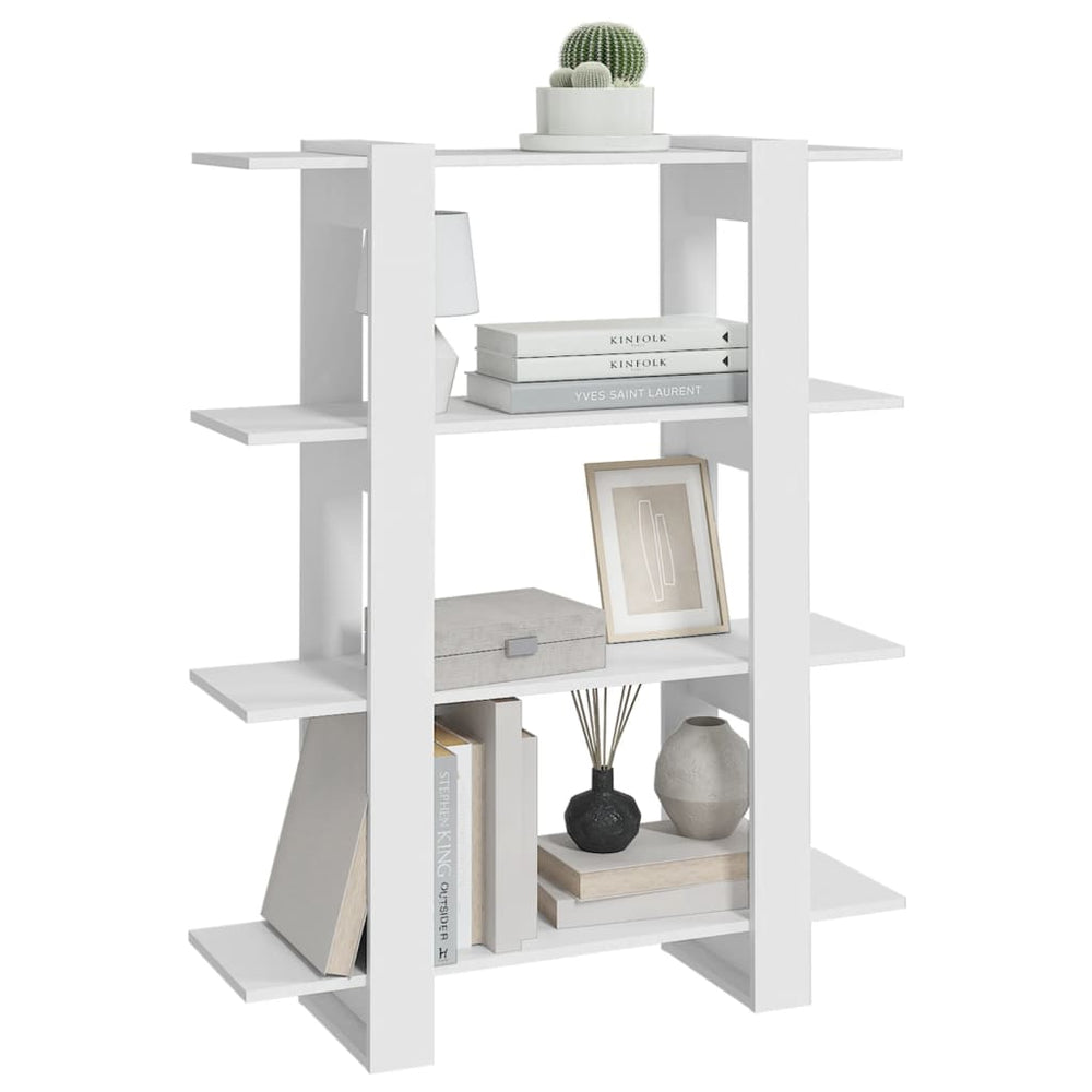 Boekenkast/kamerscherm 100x30x123,5 wit MeubelReus