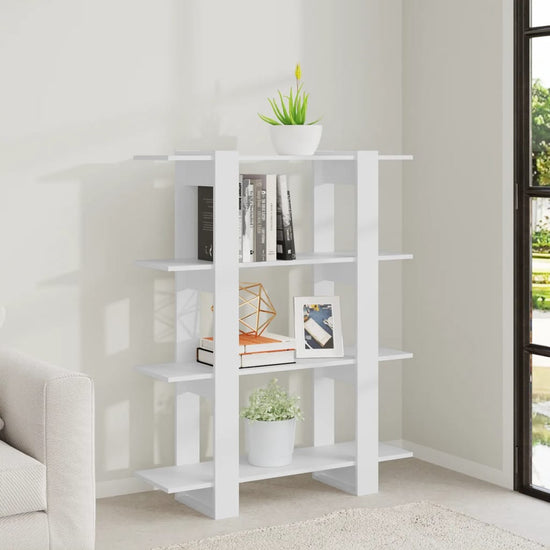 Boekenkast/kamerscherm 100x30x123,5 wit MeubelReus