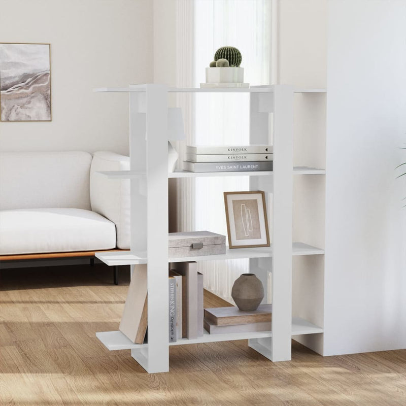 Boekenkast/kamerscherm 100x30x123,5 wit MeubelReus