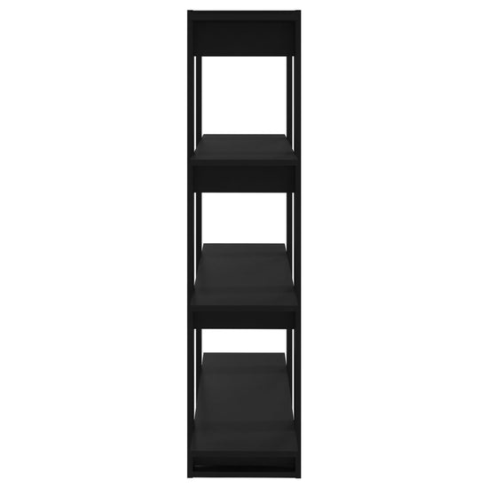 Boekenkast/kamerscherm 100x30x123,5 zwart MeubelReus