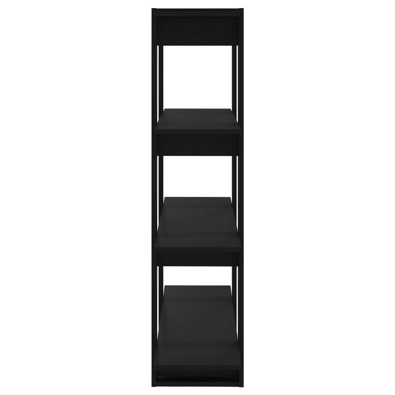 Boekenkast/kamerscherm 100x30x123,5 zwart MeubelReus
