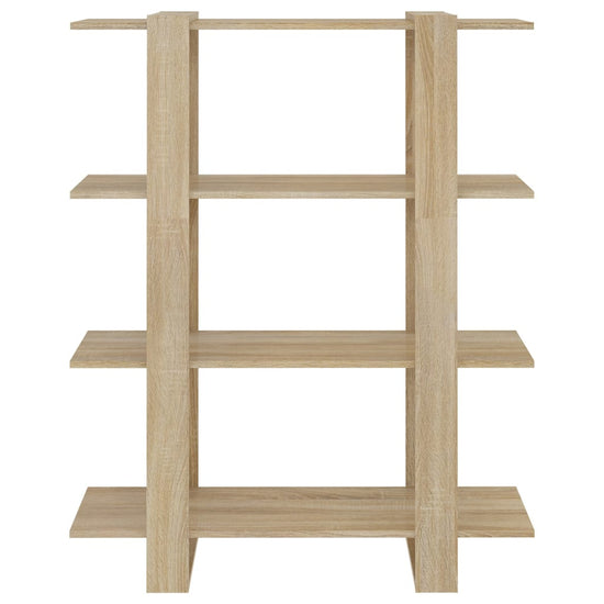 Boekenkast/kamerscherm 100x30x123,5 cm sonoma eikenkleurig MeubelReus