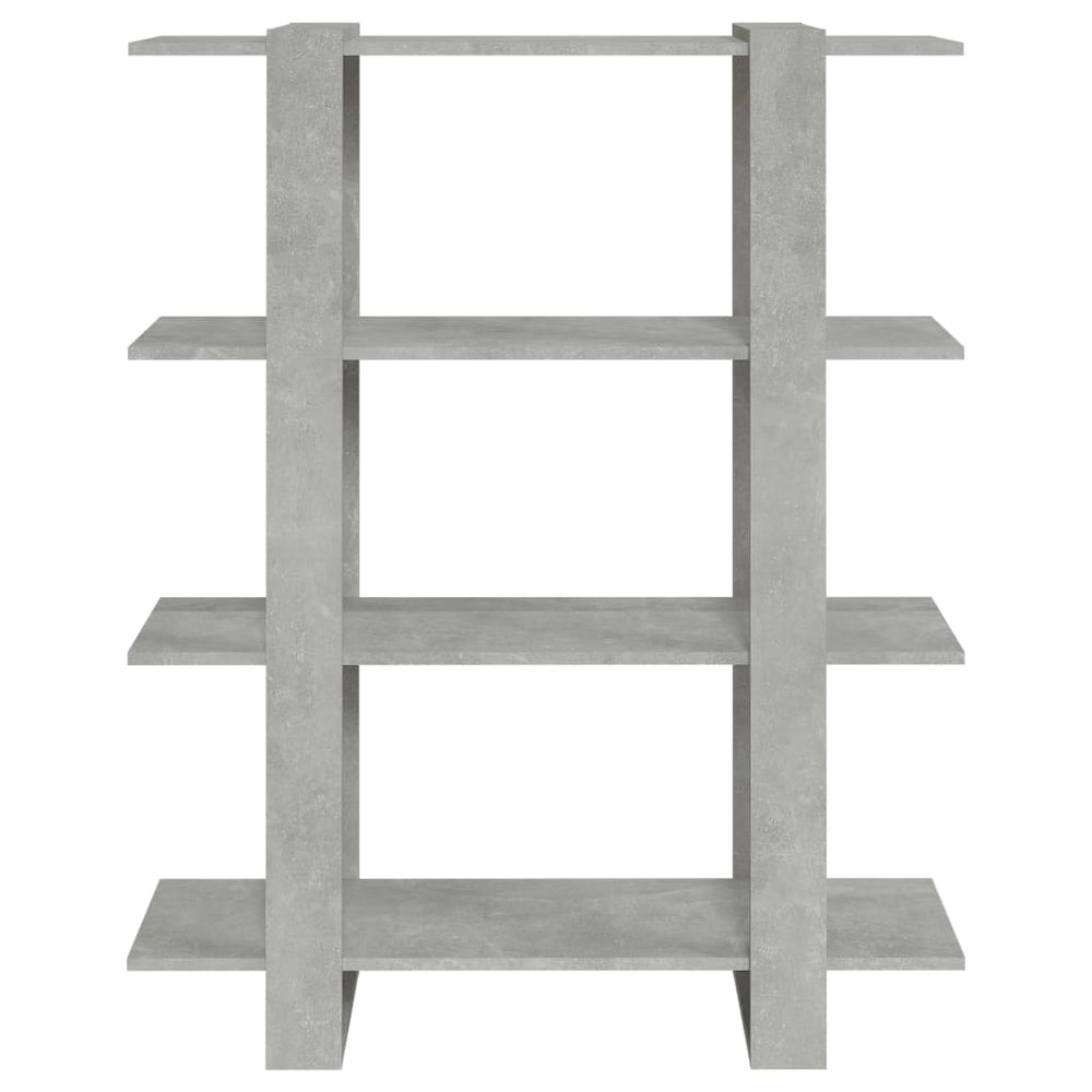 Boekenkast/kamerscherm 100x30x123,5 betongrijs MeubelReus