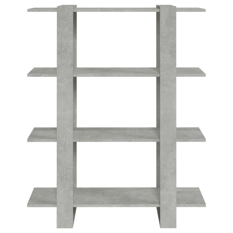 Boekenkast/kamerscherm 100x30x123,5 betongrijs MeubelReus