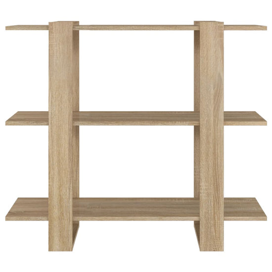 Boekenkast/kamerscherm 100x30x87 cm sonoma eikenkleurig MeubelReus
