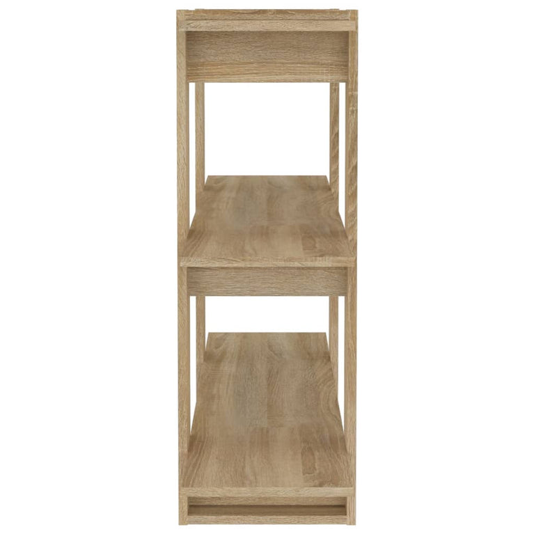 Boekenkast/kamerscherm 100x30x87 cm sonoma eikenkleurig MeubelReus
