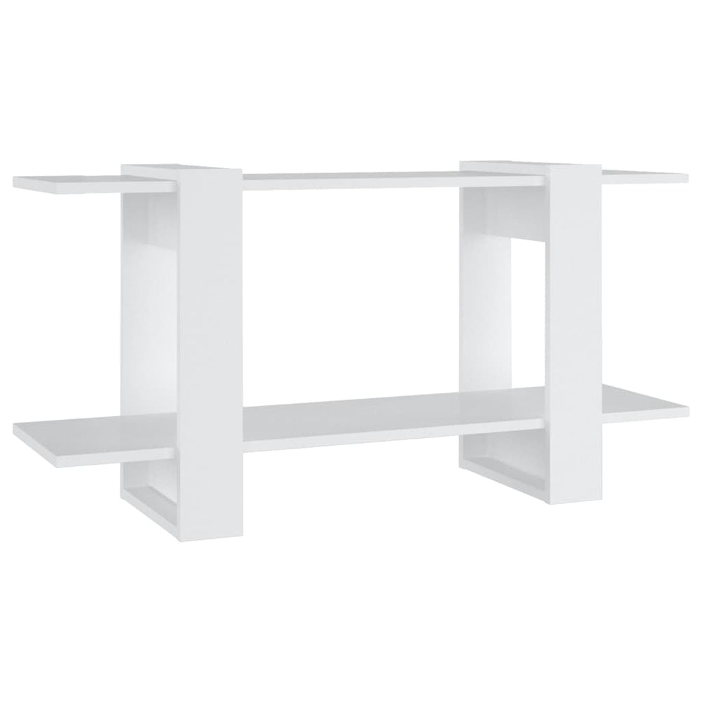 Boekenkast 100x30x51 cm bewerkt hout wit MeubelReus