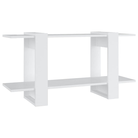 Boekenkast 100x30x51 cm bewerkt hout wit MeubelReus