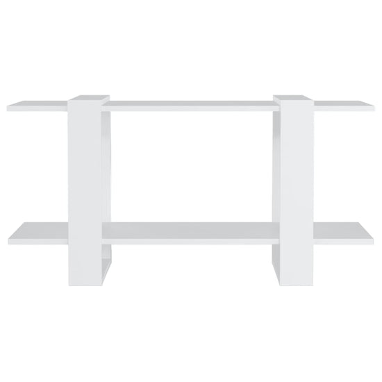 Boekenkast 100x30x51 cm bewerkt hout wit MeubelReus