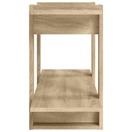 Boekenkast 100x30x51 cm bewerkt hout sonoma eikenkleurig MeubelReus