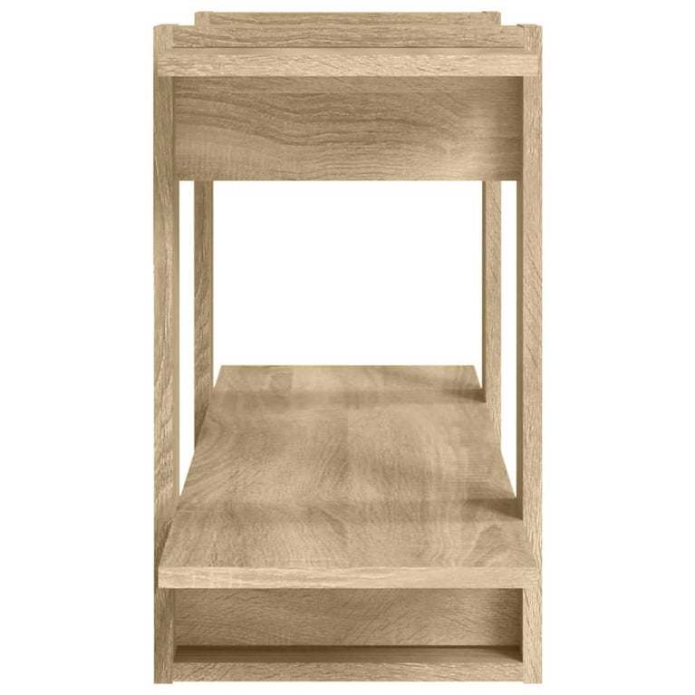 Boekenkast 100x30x51 cm bewerkt hout sonoma eikenkleurig MeubelReus