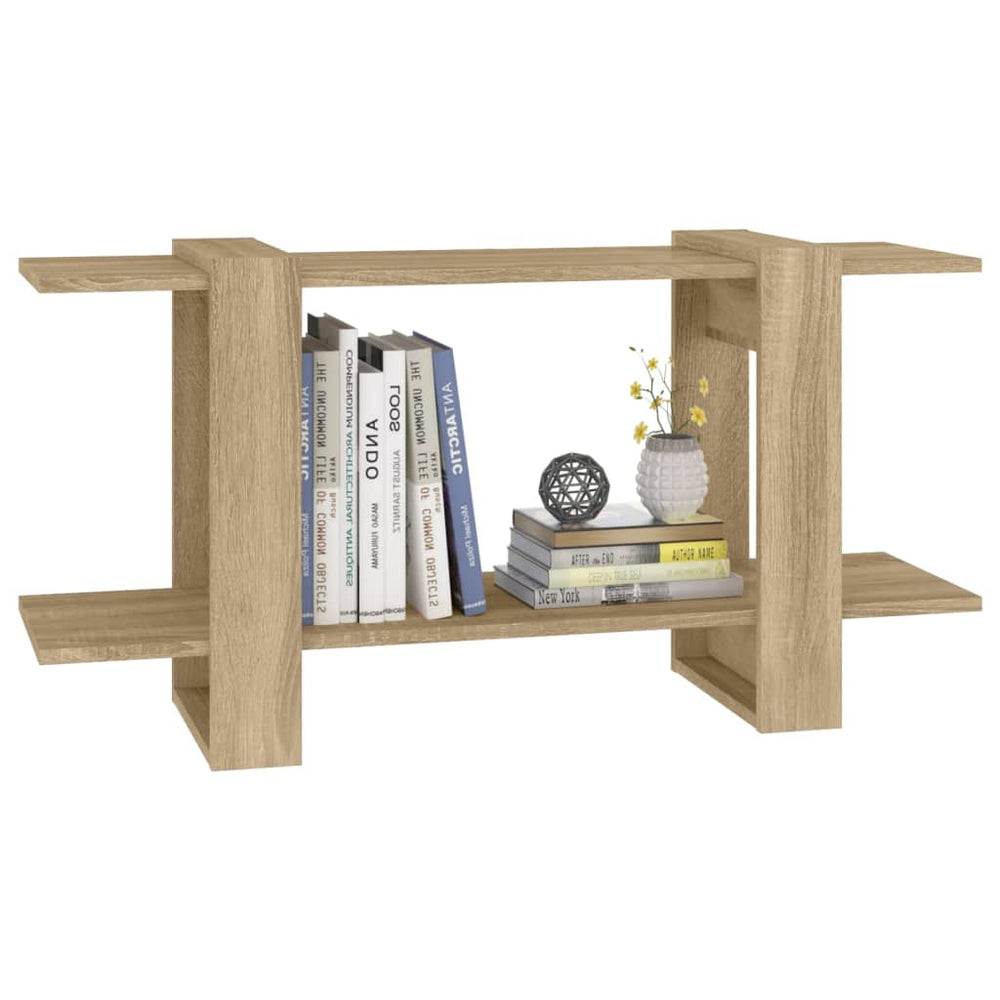 Boekenkast 100x30x51 cm bewerkt hout sonoma eikenkleurig MeubelReus
