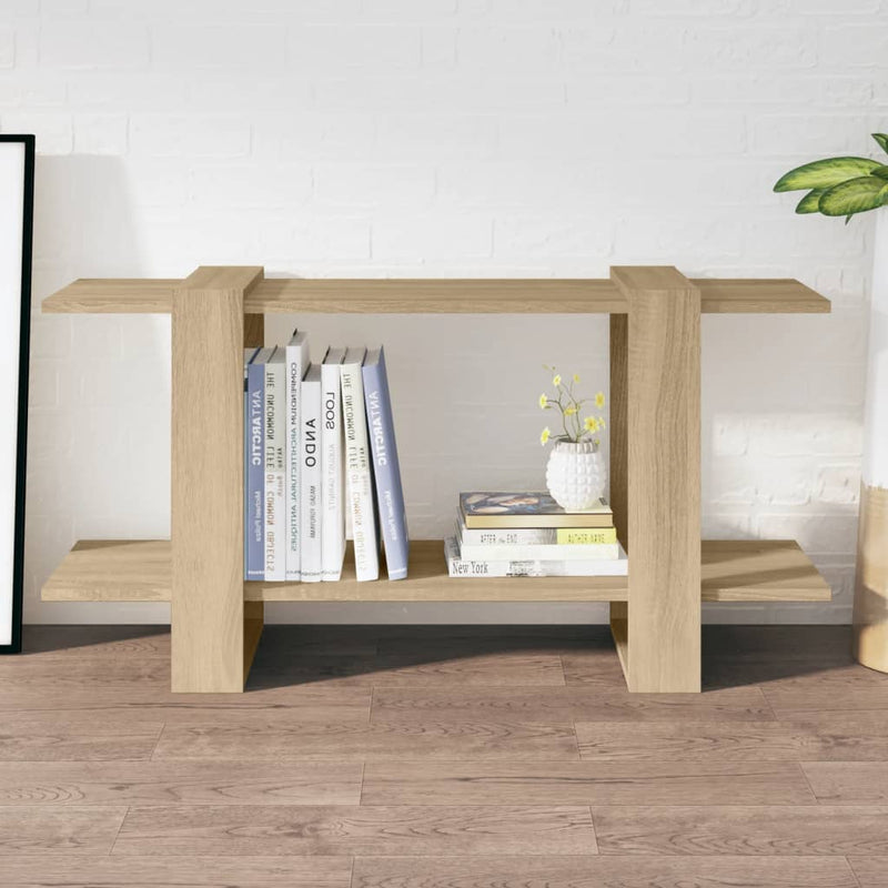 Boekenkast 100x30x51 cm bewerkt hout sonoma eikenkleurig MeubelReus