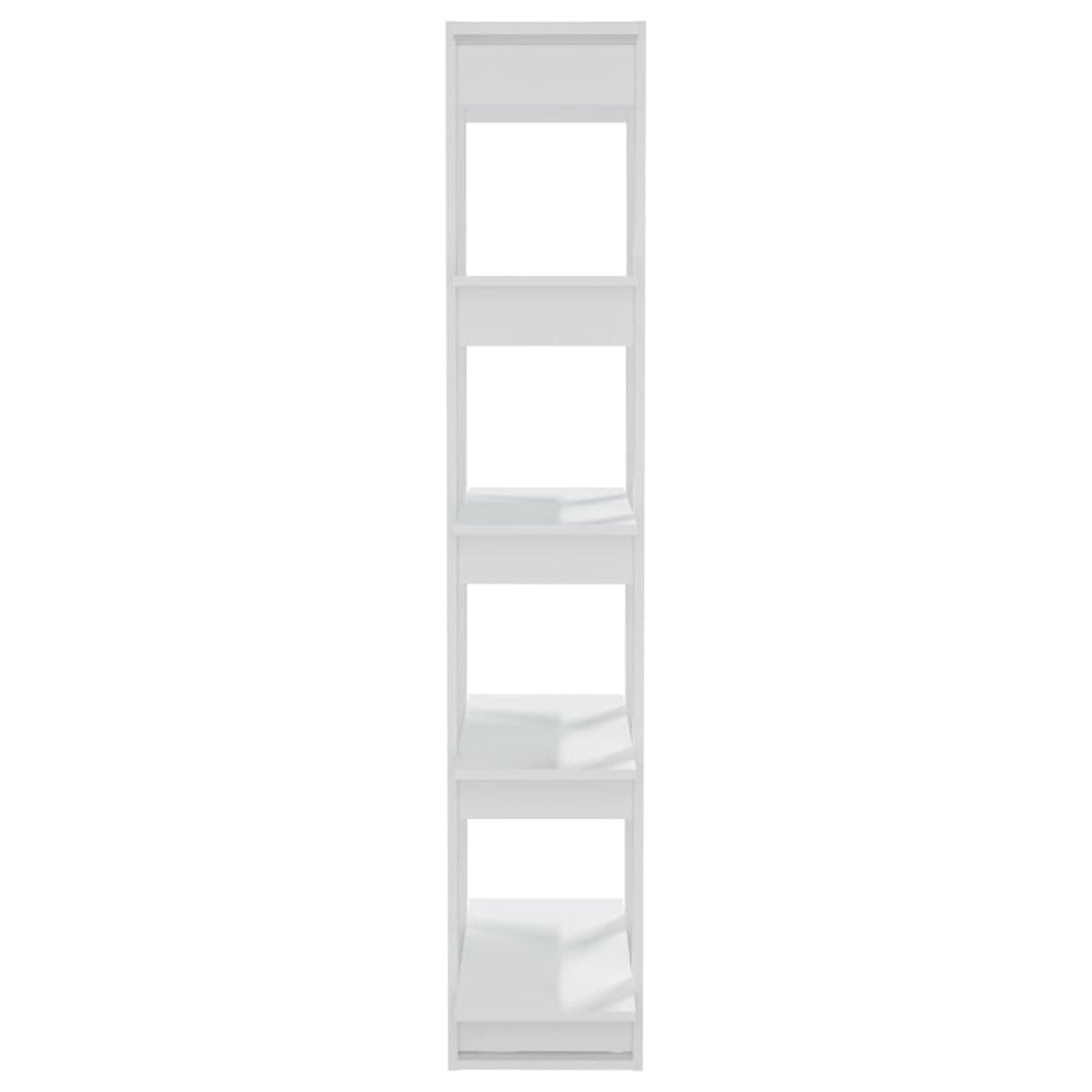 Boekenkast/kamerscherm 80x30x160 cm bewerkt hout wit MeubelReus