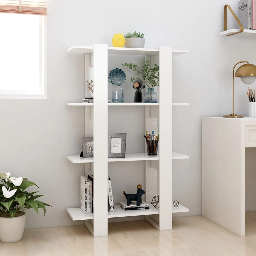 Boekenkast/kamerscherm 80x30x123,5 wit MeubelReus
