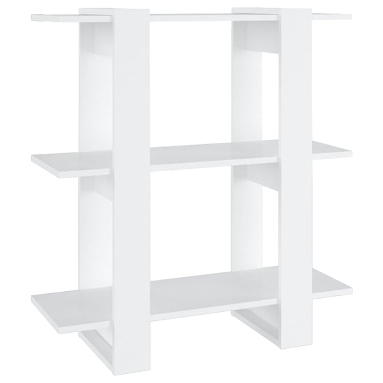 Boekenkast/kamerscherm 80x30x87 cm wit MeubelReus