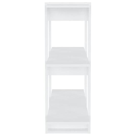 Boekenkast/kamerscherm 80x30x87 cm wit MeubelReus