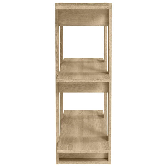 Boekenkast/kamerscherm 80x30x87 cm sonoma eikenkleurig MeubelReus