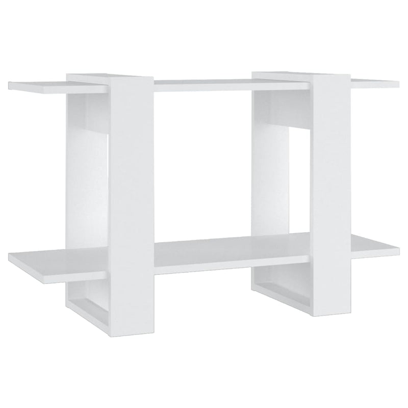 Boekenkast/kamerscherm 80x30x51 cm wit MeubelReus