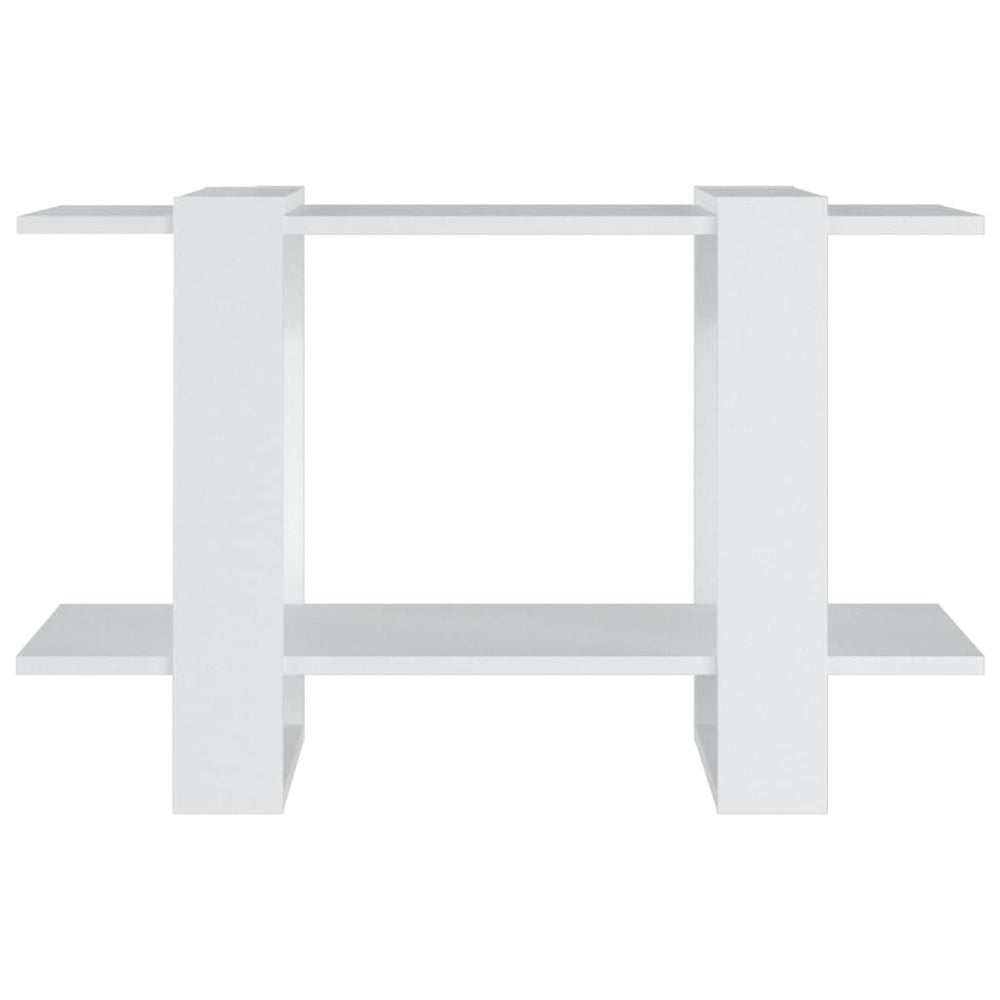 Boekenkast/kamerscherm 80x30x51 cm wit MeubelReus