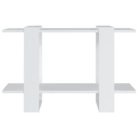 Boekenkast/kamerscherm 80x30x51 cm wit MeubelReus