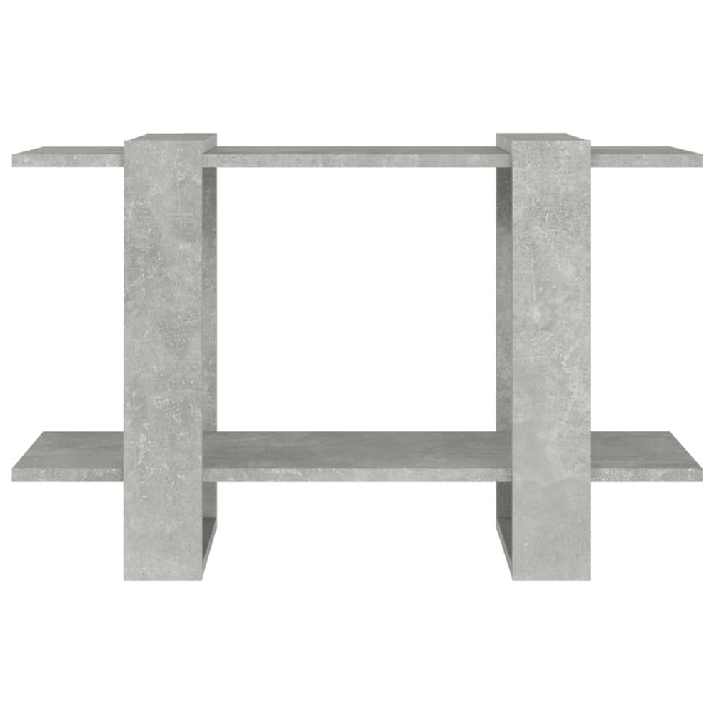 Boekenkast/kamerscherm 80x30x51 cm betongrijs MeubelReus