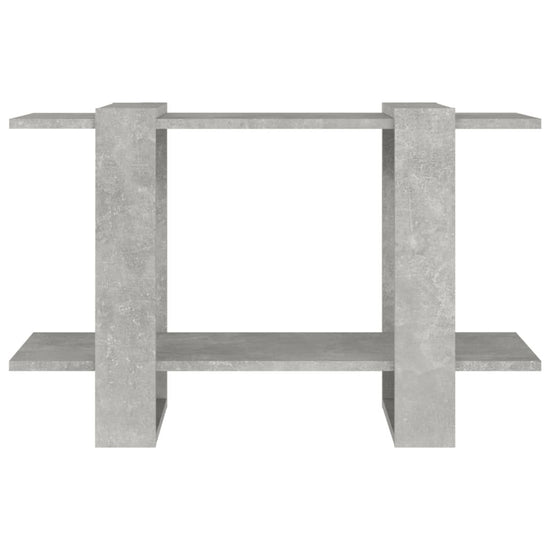 Boekenkast/kamerscherm 80x30x51 cm betongrijs MeubelReus