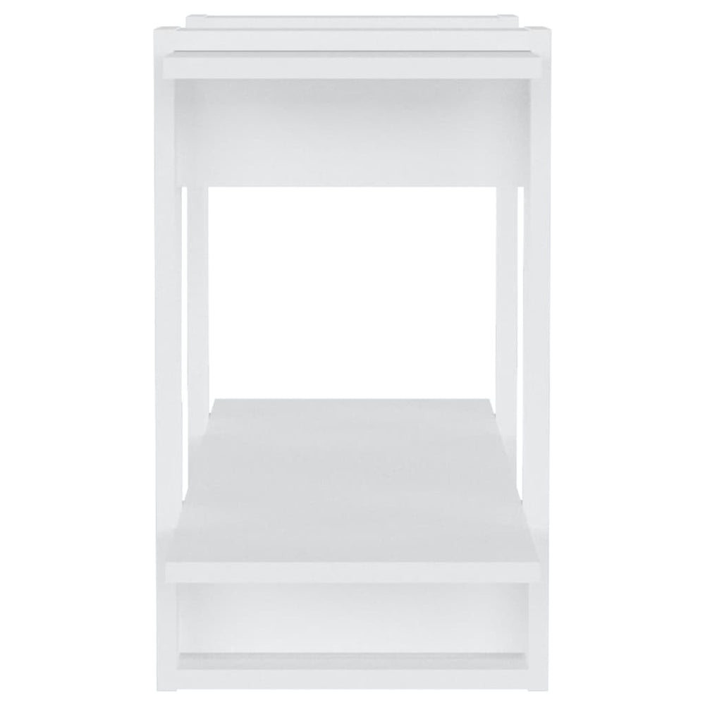 Boekenkast/kamerscherm 80x30x51 cm hoogglans wit MeubelReus