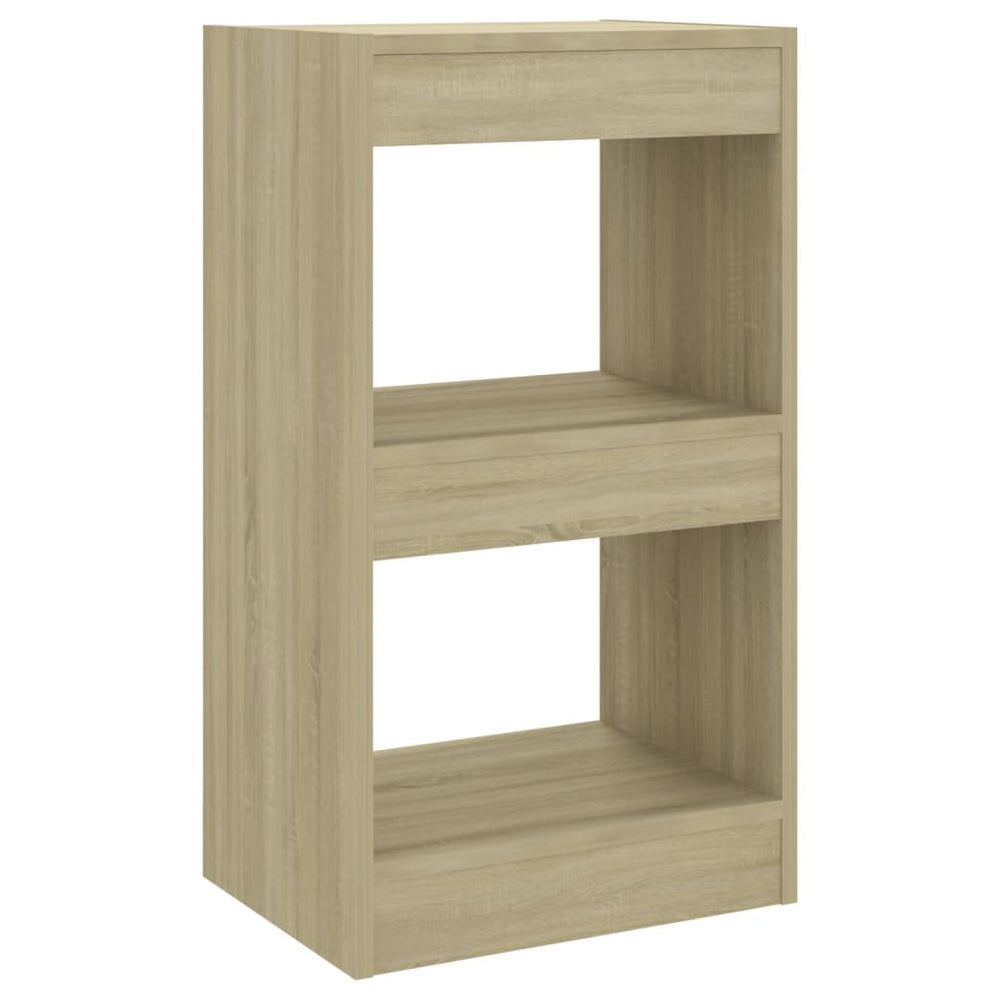 Boekenkast/kamerscherm 40x30x72 cm sonoma eikenkleurig MeubelReus