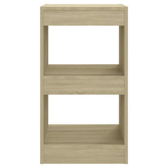 Boekenkast/kamerscherm 40x30x72 cm sonoma eikenkleurig MeubelReus