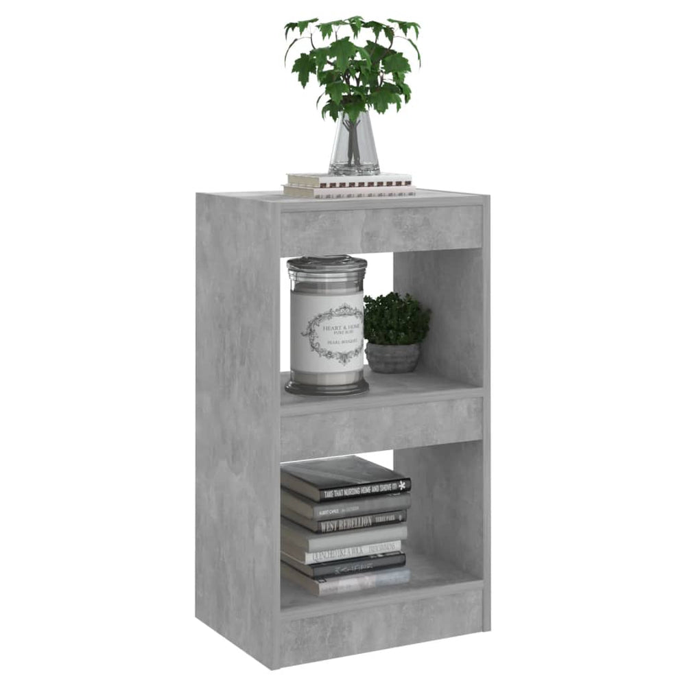 Boekenkast/kamerscherm 40x30x72 cm betongrijs MeubelReus